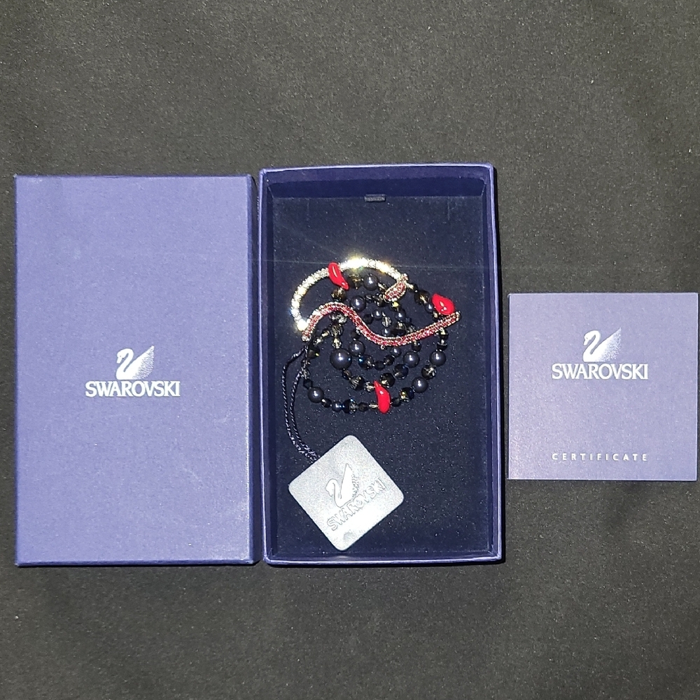 Swarovski Rhodium Crystal Bloomy Brooch
